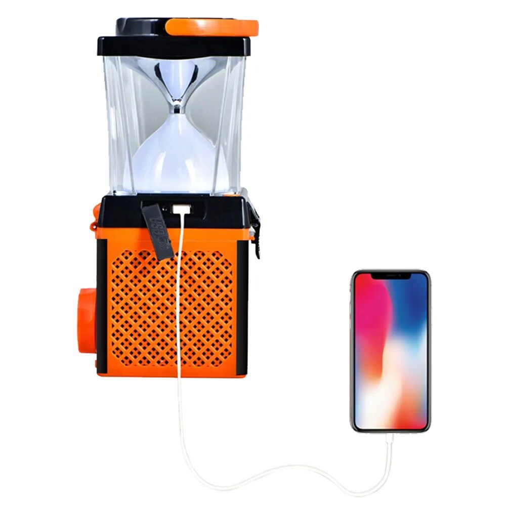 Salt Water Powered Camping Travel Light