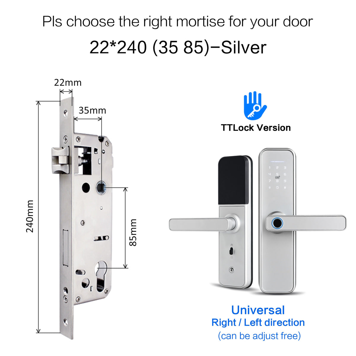 Smart Secure Biometric Fingerprint Door Lock