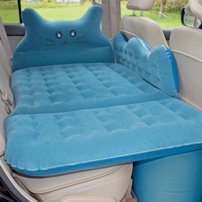 Cat Inflatable Car Back Seat Bed - Image 1