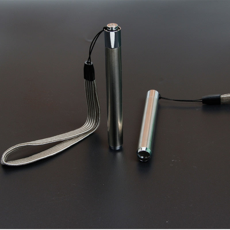 Stainless Steel Mini Pocket Torch Lamp - Image 1
