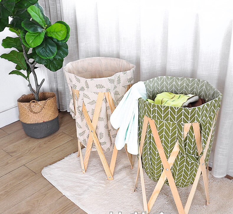 Modern Simple Foldable Creative Large Foldable Laundry Basket - Image 11