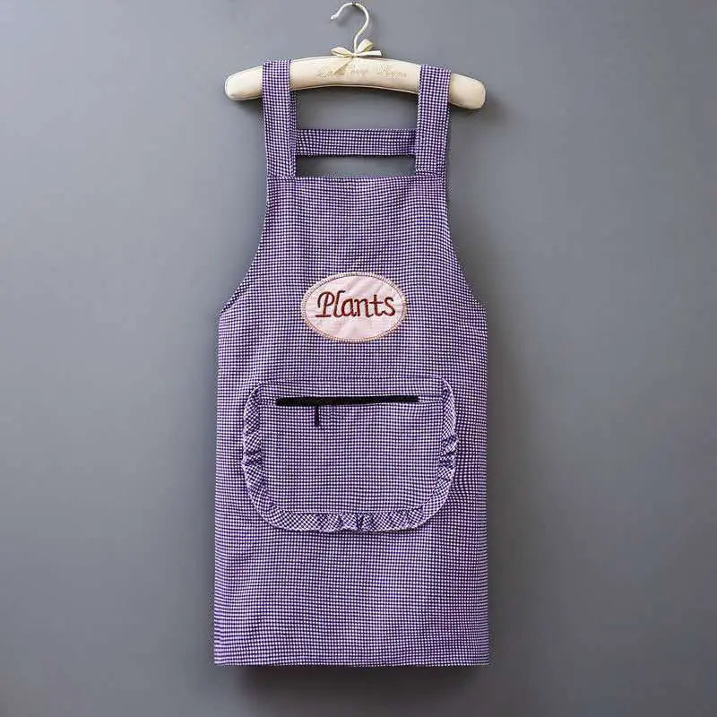 Cute Long Sleeve Waterproof Kitchen Apron - Image 10