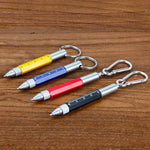 6in1 Pocket Pro Multi-Pen Tool Kit Keychain