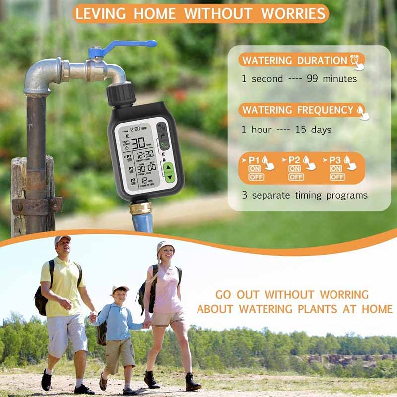 Automatic Garden Watering Timer Sensor