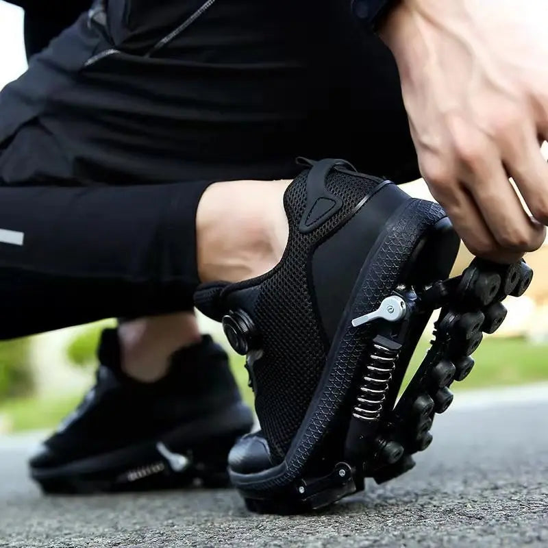 Mechanical Assisted Shock-Absorbing Running Shoes - Image 5