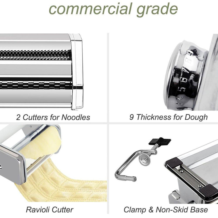 Stainless Steel Manual Noodle Pasta Maker - Image 5
