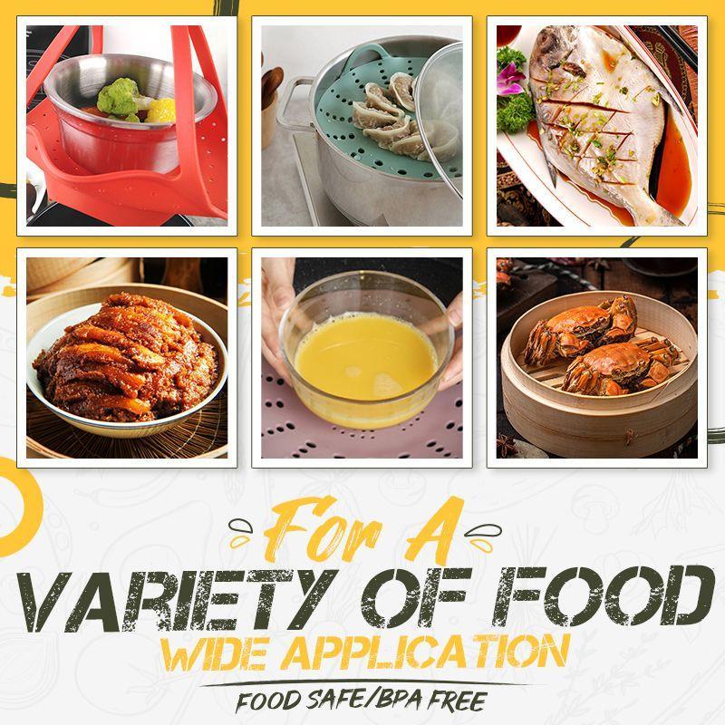 Non-Slip Food Steaming Basket - Image 2