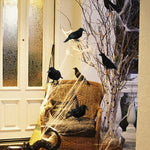 Black Crow Halloween Home Decor