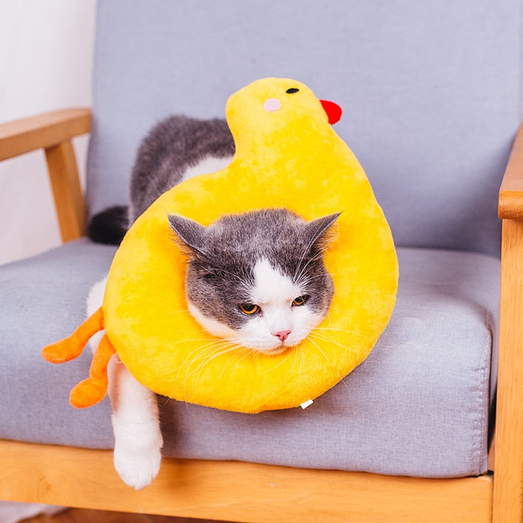 Soft Avocado-Shaped Pet Healing Collar - Image 13