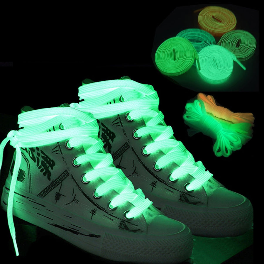 Luminous Glow Fun Time Shoelaces - Image 0