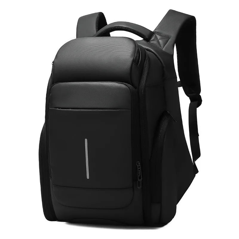 Business Travel RFID Blocking Pocket Multi-Layer Backpack