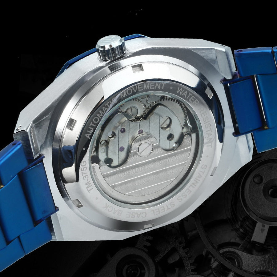 Royale Skeleton Mechanical Men Watch - Image 3