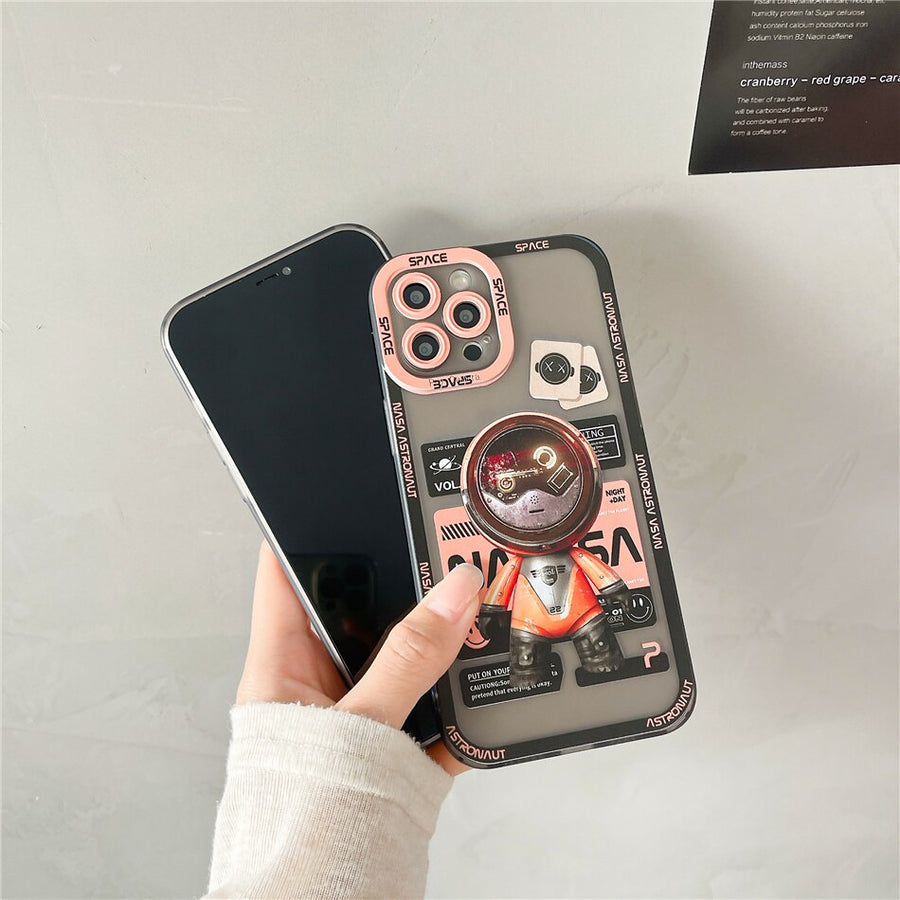 Space Time Astronaut Artistic Phone Case - Image 4