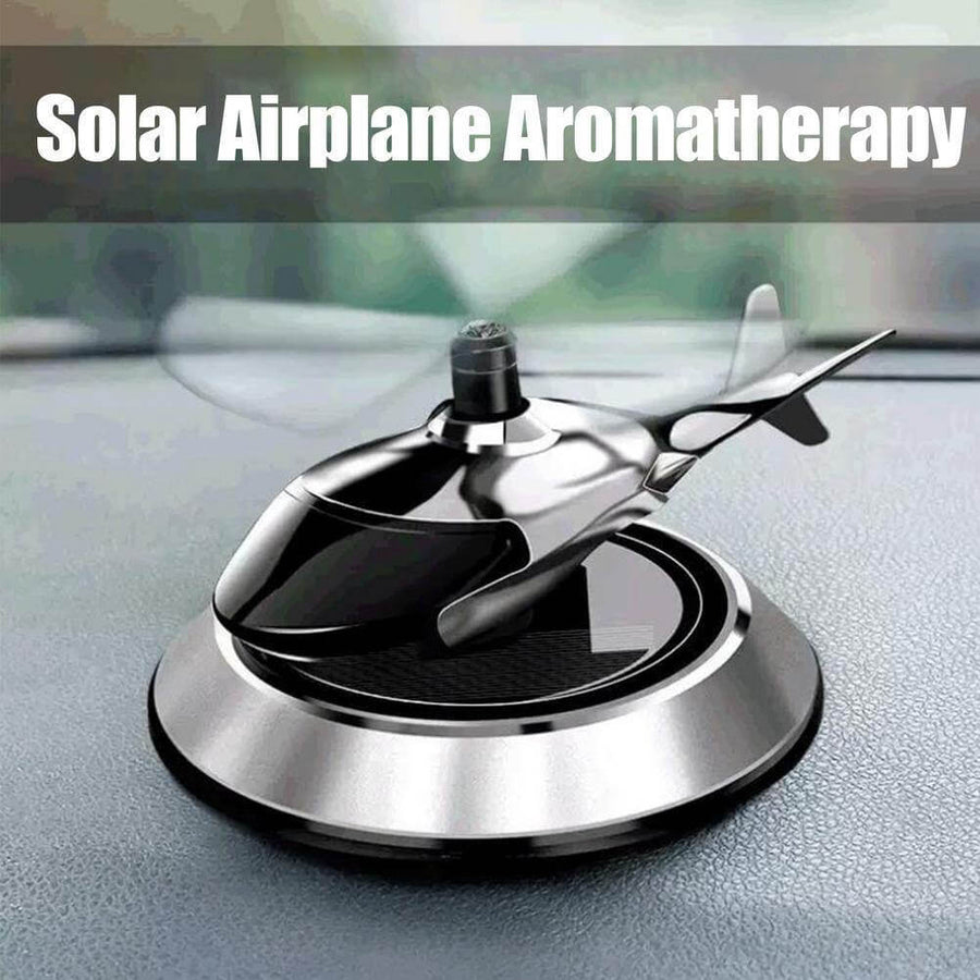 Solar Powered Rotating Helicopter Car Air Freshener - Image 11