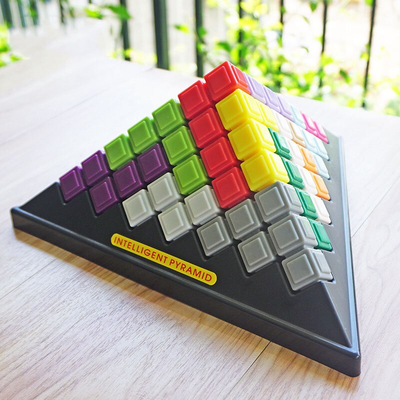 Intelligent Pyramid Building Block Toy