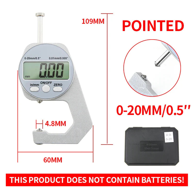 High-Sensitivity Digital Thickness Measuring Tool - Image 9