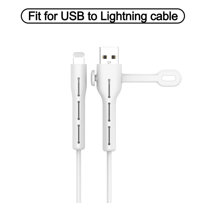 Silicone Cable Cord Protector Clip - Image 8