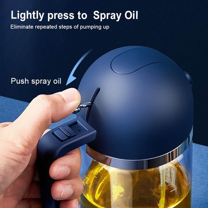 2in1 Oil Spray Dispenser Bottle