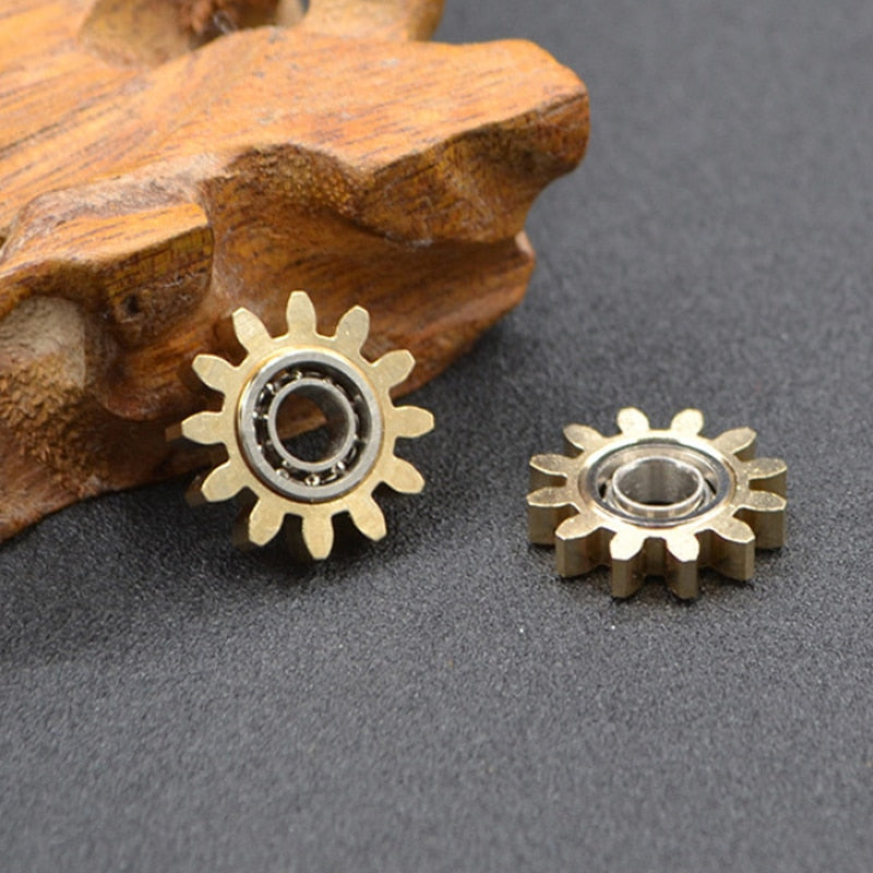 Mini Metal Gear Fidget Spinner - Image 1