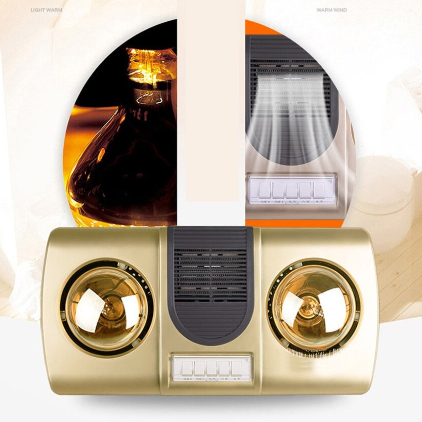 Hot Air Blower Bathroom Wall Lamp - Image 0