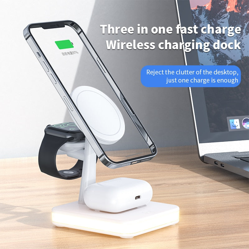 Magnetic Wireless Charger Dock Lamp - Image 1