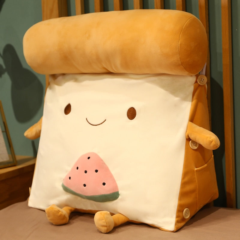 Fruity Toast Bread Comfy Pillow - Image 15