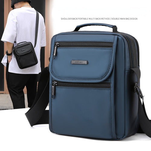 Travel Smart Multi-Layer Shoulder Messenger Bag - Image 0