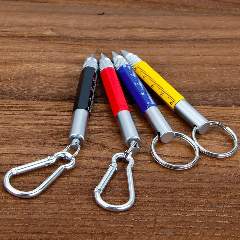 6in1 Pocket Pro Multi-Pen Tool Kit Keychain - Image 2