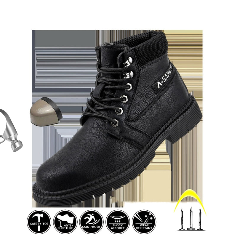 Anti-Fatigue Industrial Winter Shoes