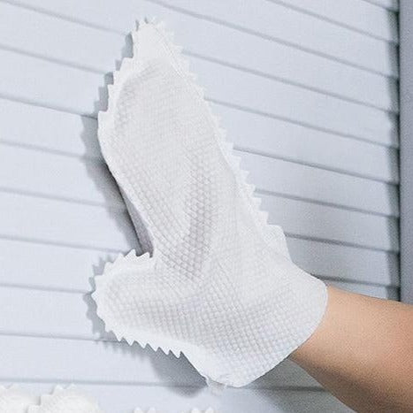 10Pcs Reusable Microfiber Dust Cleaning Gloves