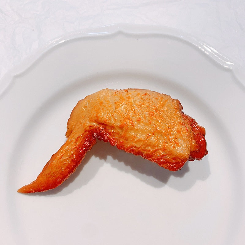 Realistic Fried Chicken Hair Clips - Image 2