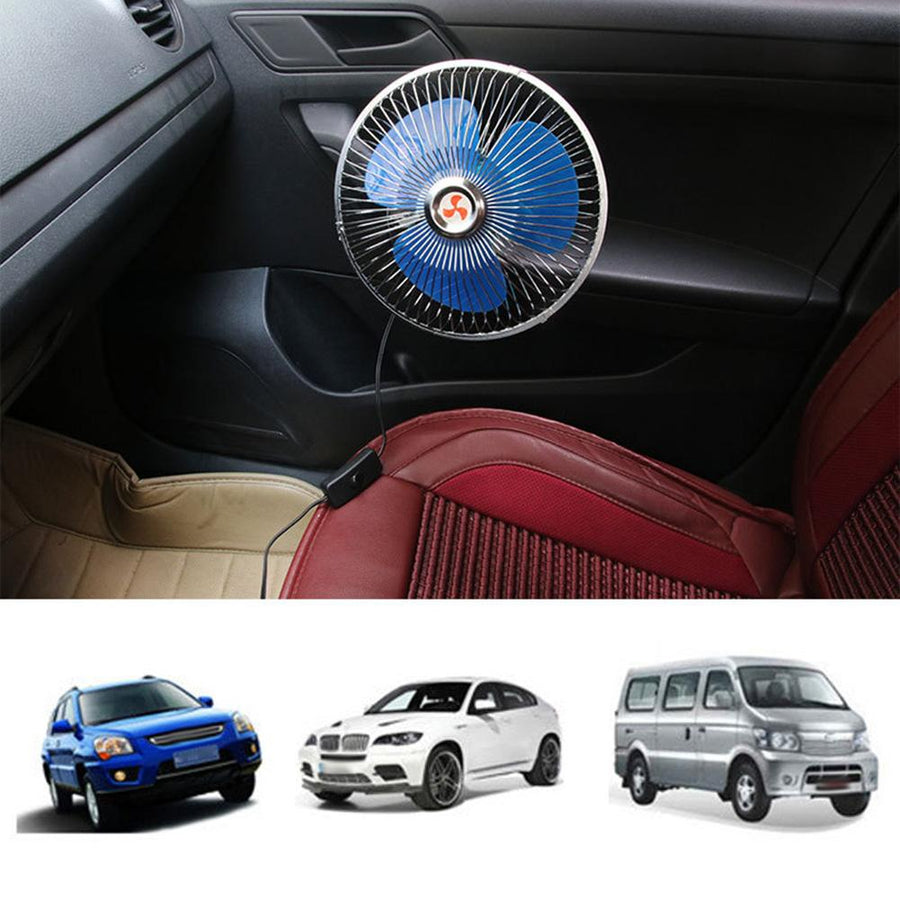 Mini Adjustable Cooling Car Clip Fan - Image 3