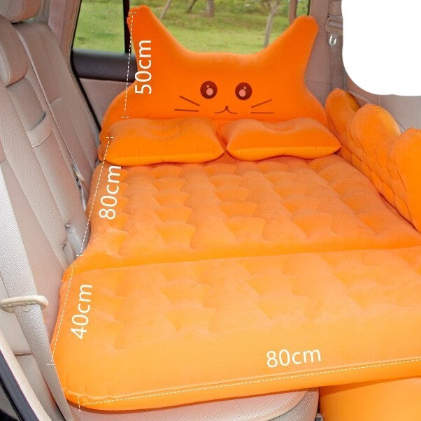 Cat Inflatable Car Back Seat Bed - Image 3