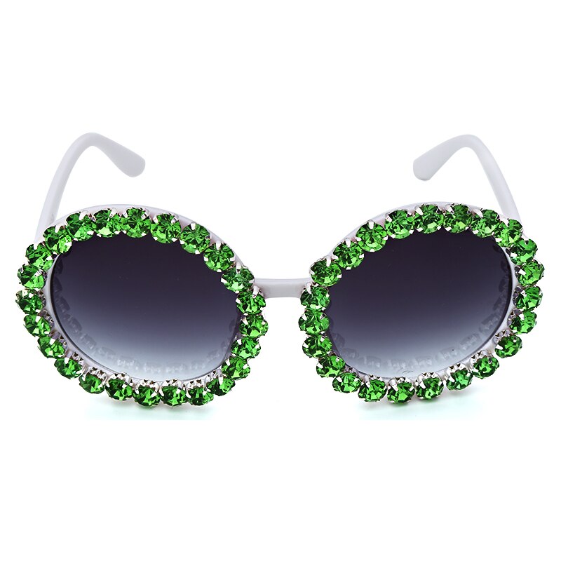 Oversize Round Luxury Sunglasses - Image 7
