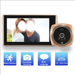 Smart Motion Detector Door Peephole Camera