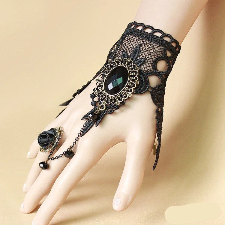 Vintage Full Wrist Mechanic Bracelet Ring - Image 6