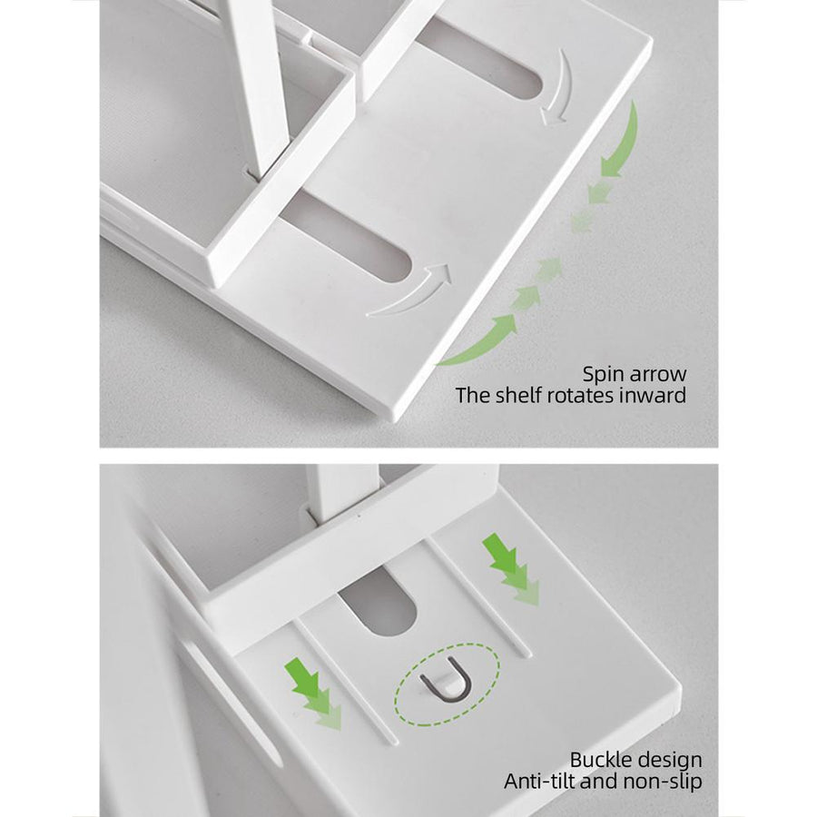Easy Sliding Kitchen Seasoning Storage Rack - Image 7