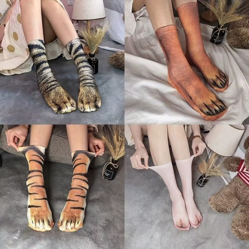 Hyper Realistic Animal Ankle Wear Socks - Image 2