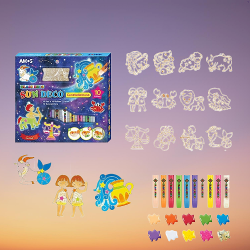 DIY Christmas Glass Educational Paint Set - Image 5