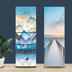 Stylish Waterproof Self-Adhesive Refrigerator Sticker