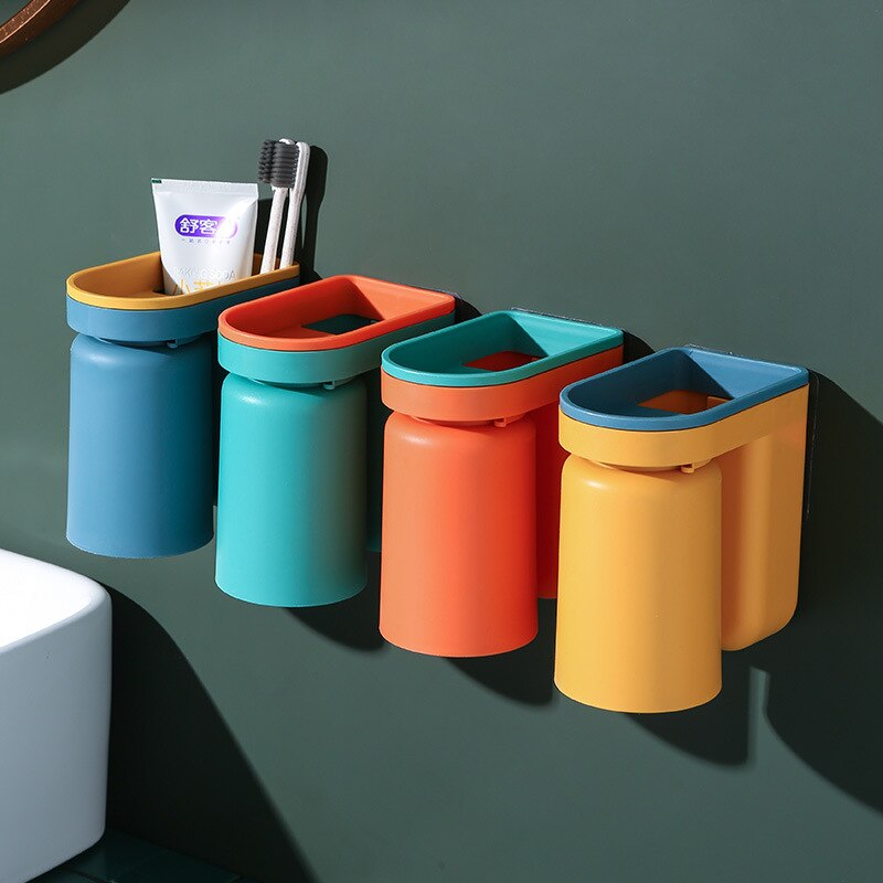 Wall-mounted Magnetic Toothbrush Holder - Image 1