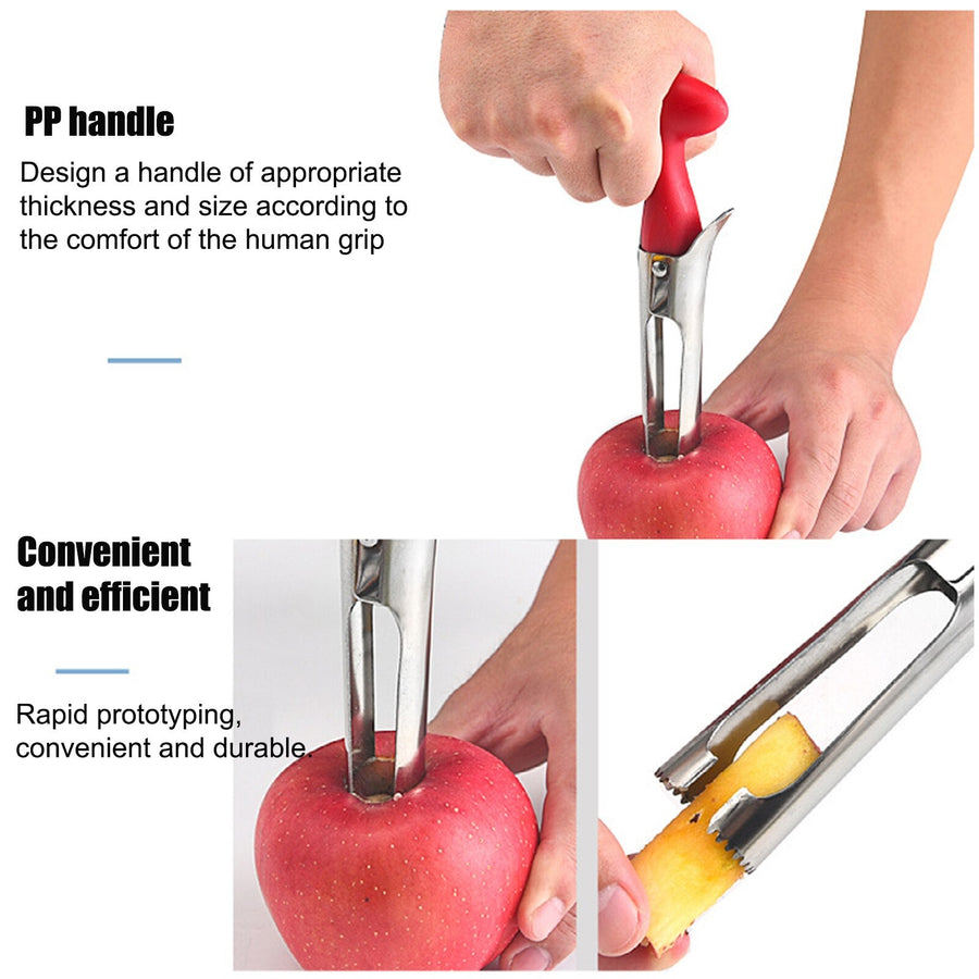 Stainless Steel Apple Seed Remover Tool - Image 2