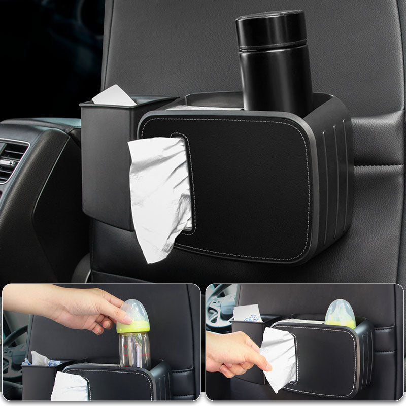 Car Back Seat Organizer Tissue Box - Image 1