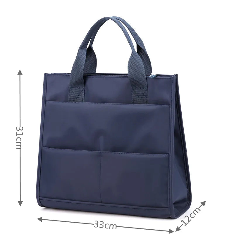 Metro Man High-Capacity Waterproof Handbag