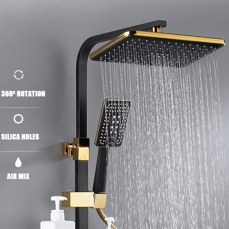 Elegant Digital Wall Mounted Smart Thermostatic Bath Faucet - Image 10