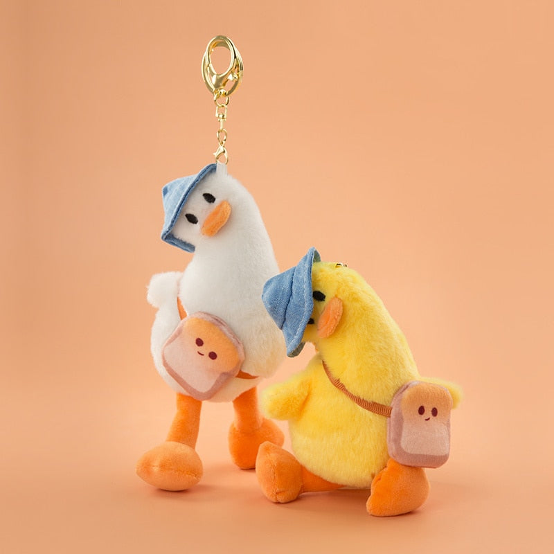 Lovely Crooked Duck Doll Keychain - Image 0