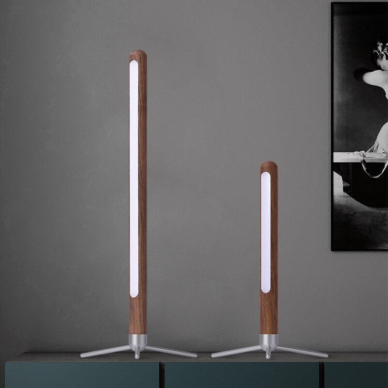 Nordic Sky Minimalist Wooden Desk Lamp - Image 0