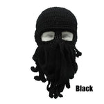 Octopus Tentacle Knitted Face Winter Mask