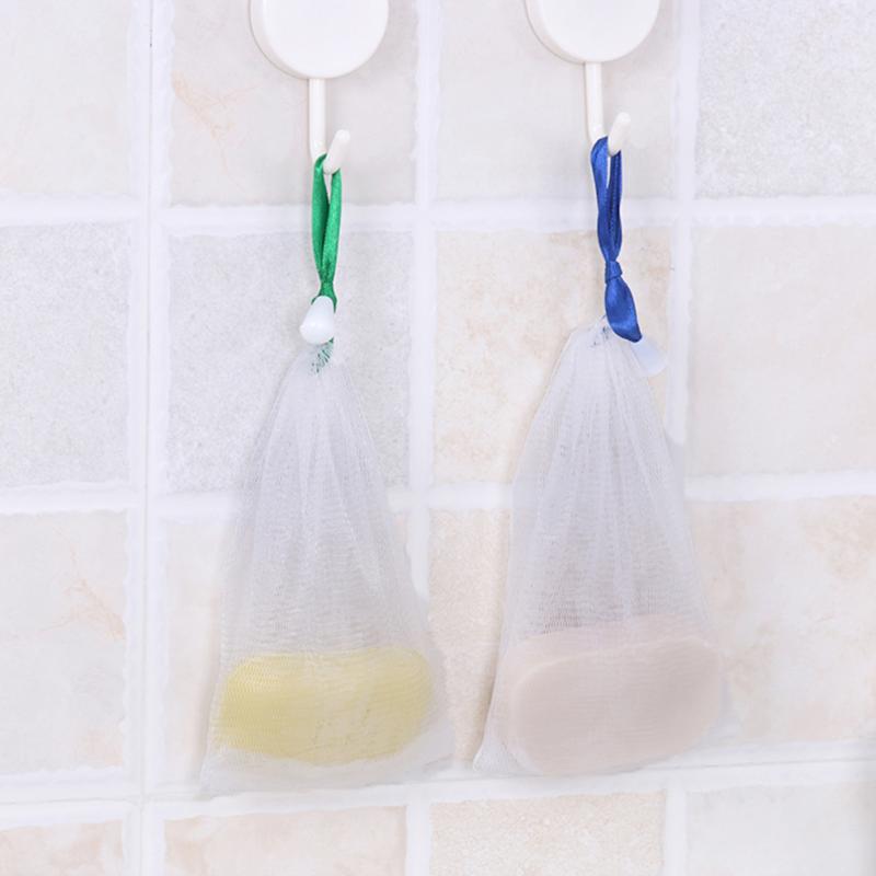 10pcs Foaming Soap Saver Mesh Bag