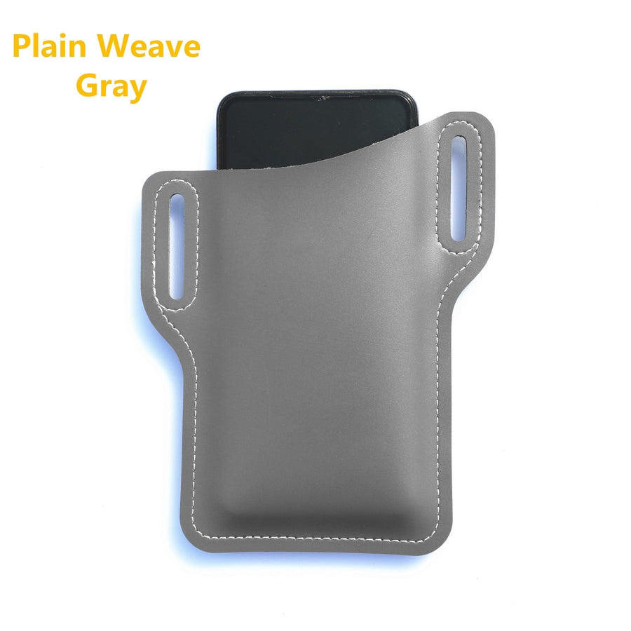 Retro Leather Waist Phone Holder - Image 7